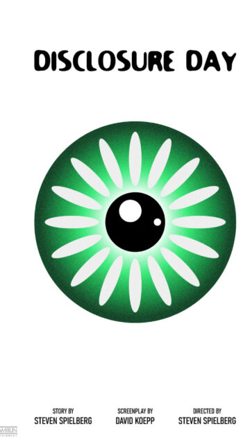 Disclosure Day Abstract Green Eye Mobile Wallpaper
