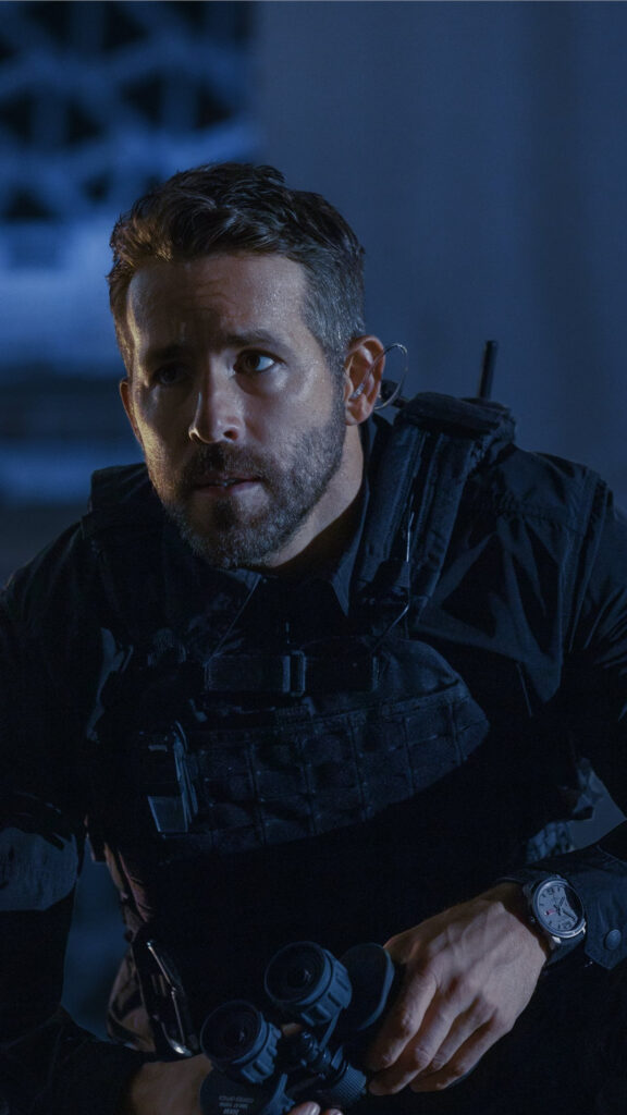 Ryan Reynolds in 6 Underground Action Mobile Wallpaper