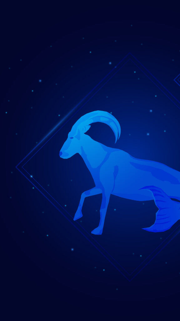 Capricorn Zodiac Earth Sign Astrology Aesthetic Mobile Wallpaper