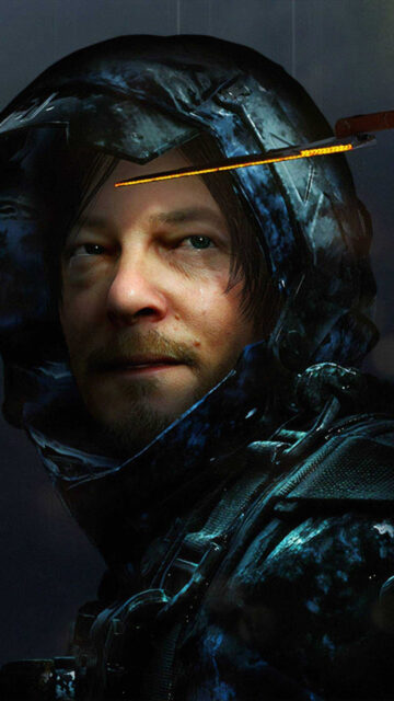 Sam Porter Bridges Portrait Death Stranding Mobile Wallpaper