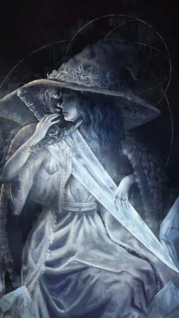 Ranni the Witch Elden Ring Art Mobile Wallpaper