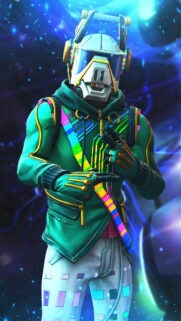 DJ Yonder Fortnite Digital Art Mobile Wallpaper