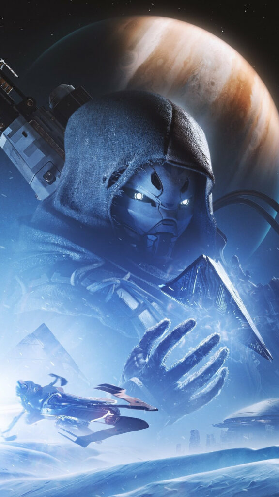 Destiny 2 Exo Stranger Stasis Energy Mobile Wallpaper