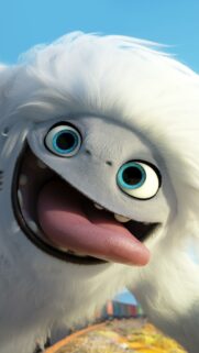 Everest from Abominable Cute Yeti Close Up Mobile Wallpaper