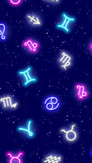 Cosmic Zodiac Signs and Astrology Constellations Aesthetic Wallpaper