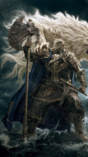 Godfrey First Elden Lord Epic Fantasy Mobile Wallpaper