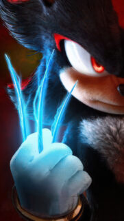 Shadow the Hedgehog Energy Claws Cinematic Mobile Wallpaper