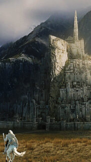Minas Tirith Lord of the Rings Fantasy Mobile Wallpaper