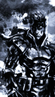 Metal Gear Solid Snake Stylized Gritty Art Mobile Wallpaper