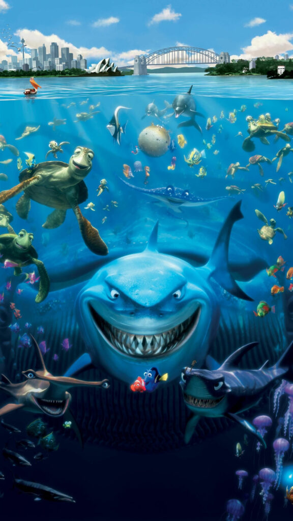 Finding Nemo Underwater Adventure Mobile Wallpaper