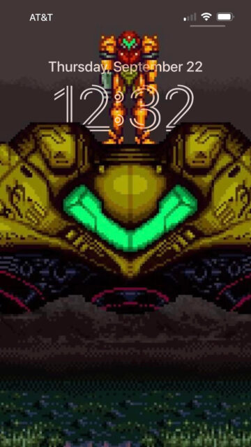 Pixel Art Samus Aran Super Metroid Mobile Wallpaper
