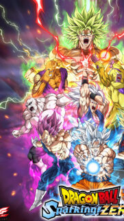 Dragon Ball Z Powerhouse Battle Action Mobile Wallpaper
