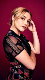 Florence Pugh Portrait Mobile Wallpaper