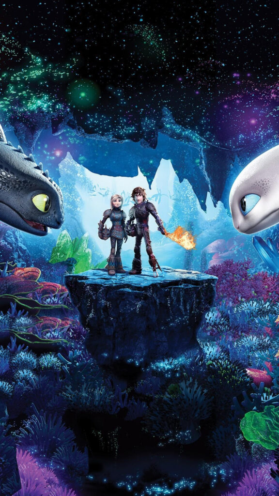 How to Train Your Dragon 3 Cinematic 4K Mobile Wallpaper