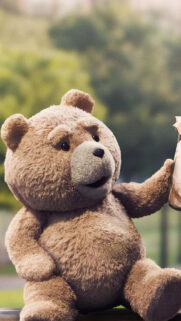 Ted The Talking Bear High Quality Portrait Mobile Wallpaper