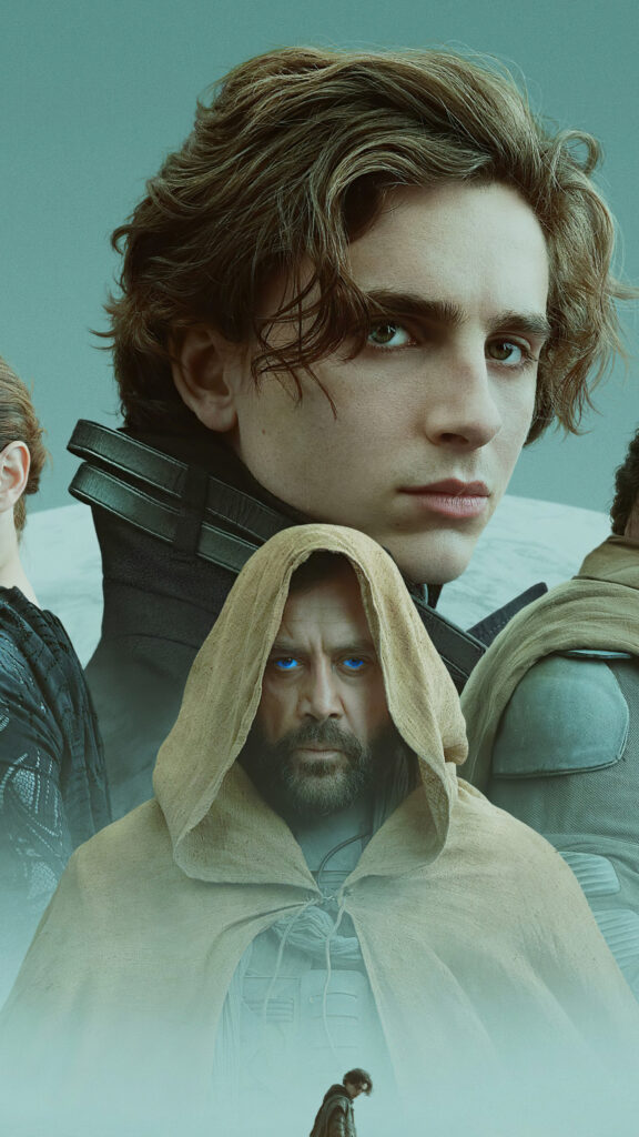 Dune Part Two Character Portrait Cinematic Mobile Wallpaper