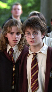 Harry Potter and Hermione Granger Portrait Mobile Wallpaper