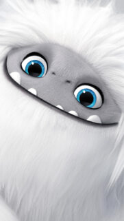 Cute Yeti Character Close Up High Quality Mobile Wallpaper