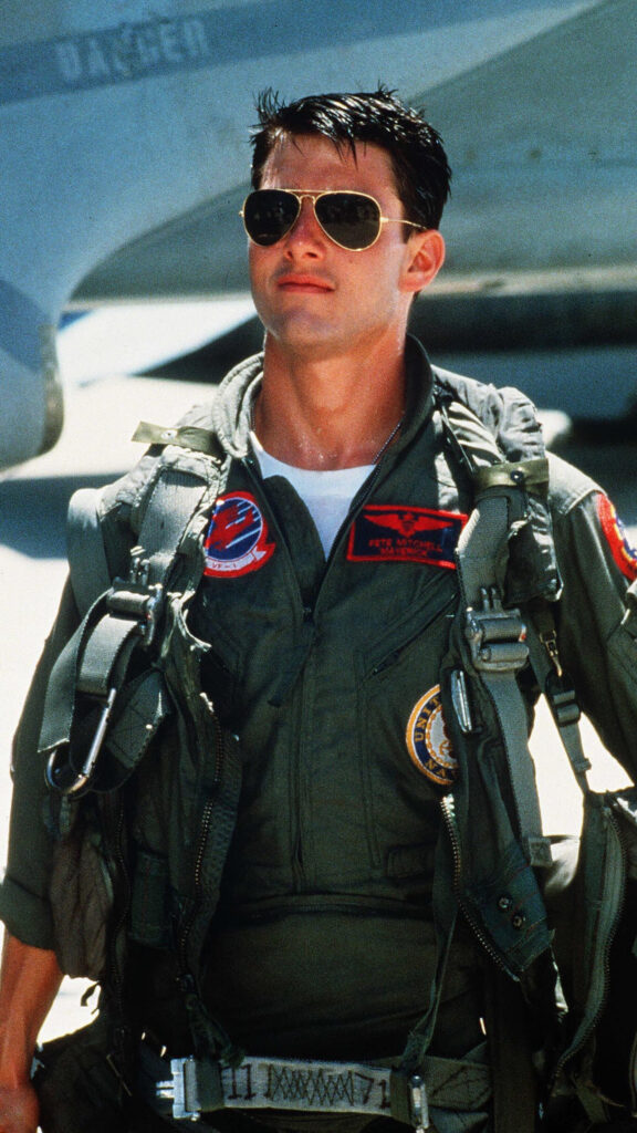 Maverick from Top Gun Portrait Mobile Wallpaper