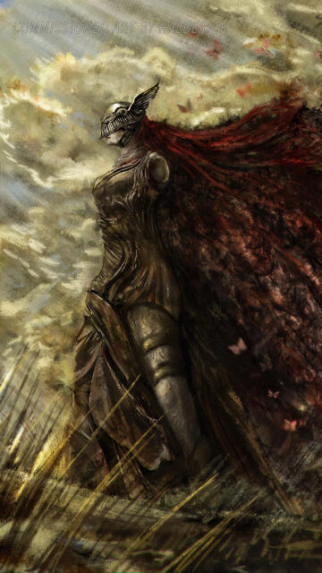 Malenia Blade of Miquella Elden Ring Mobile Wallpaper