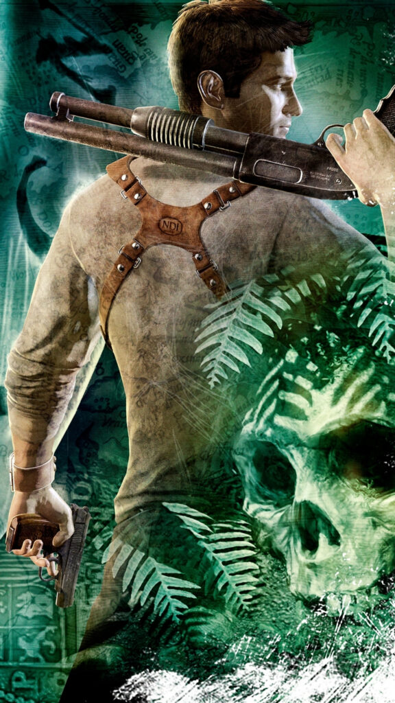 Nathan Drake Adventure Action Game Mobile Wallpaper