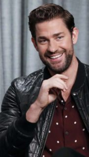 John Krasinski Smiling Portrait Mobile Wallpaper