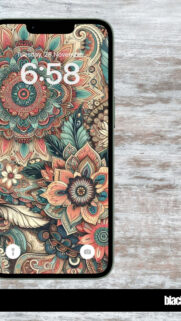 Intricate Mandala Spiritual Energy Aesthetic Phone Wallpaper