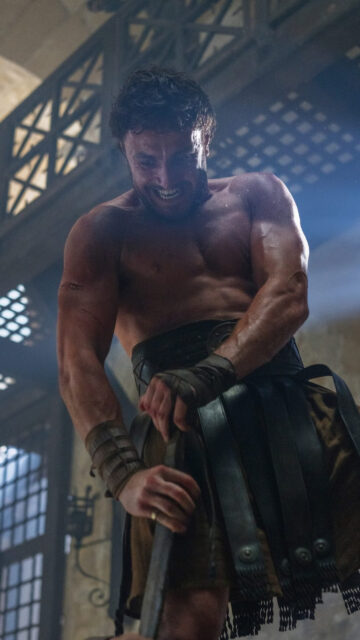Gladiator II Lucius Verus Mobile Wallpaper