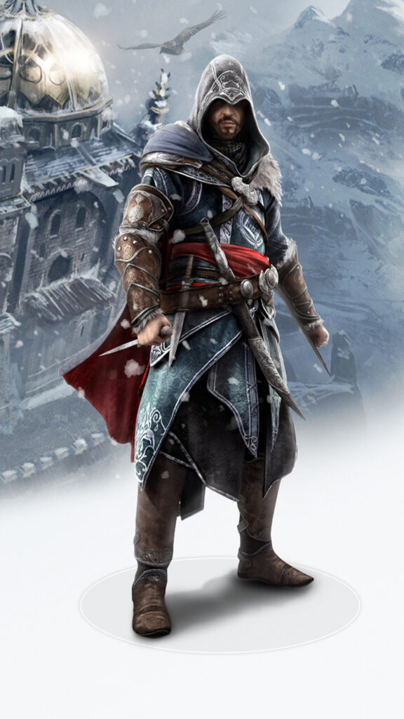 Ezio Auditore Assassin's Creed Revelations Mobile Wallpaper