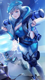 Wattson Apex Legends Sci-Fi Character Anime Mobile Wallpaper