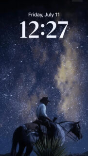 Arthur Morgan Starry Night Mobile Wallpaper