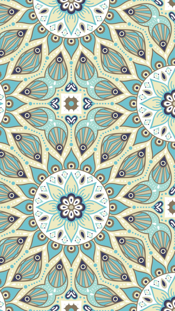 Sacred Mandala Energy Geometry for Mindfulness and Spiritual Grounding Wallpaper