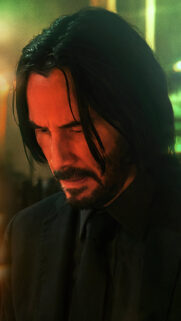 Keanu Reeves as John Wick Mobile Wallpaper
