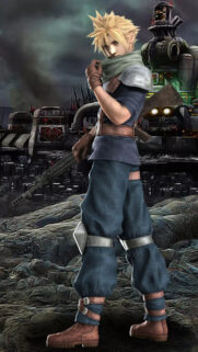 Final Fantasy Soldier Cloud Strife Art Mobile Wallpaper