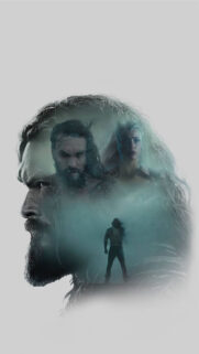 Aquaman Double Exposure Jason Momoa Mobile Wallpaper