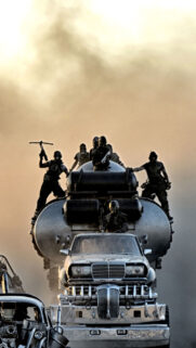 Mad Max Fury Road Post-Apocalyptic War Rig Mobile Wallpaper