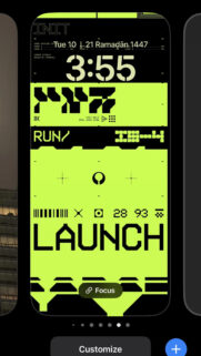 Cyberpunk Aesthetic Neon Green System Init Mobile Wallpaper