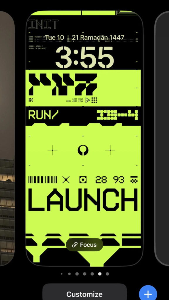 Cyberpunk Aesthetic Neon Green System Init Mobile Wallpaper