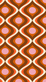 Retro Aura Energy and Vibrational Frequency Aesthetic Wallpaper