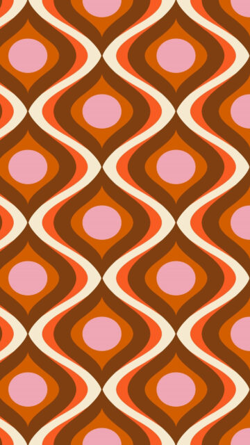 Retro Aura Energy and Vibrational Frequency Aesthetic Wallpaper