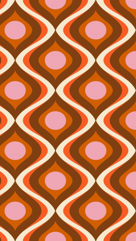 Retro Aura Energy and Vibrational Frequency Aesthetic Wallpaper
