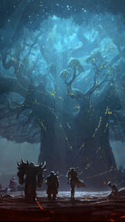 Sylvanas and Allies Before Teldrassil Mobile Wallpaper