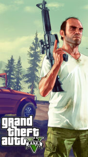 Trevor Philips Grand Theft Auto V Mobile Wallpaper