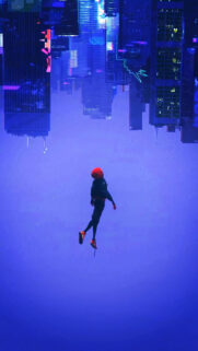 Spider-Man Leap of Faith Vertical Mobile Wallpaper