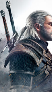 Geralt of Rivia Profile Witcher 3 Mobile Wallpaper