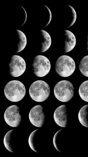 Lunar Cycle Phases Spiritual Moon Energy High Definition Wallpaper