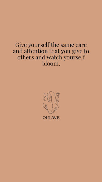 Self Love and Manifestation Aesthetic Spiritual Quote Wallpaper