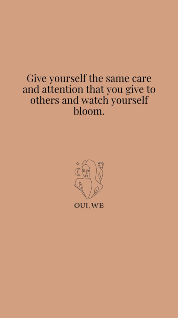 Self Love and Manifestation Aesthetic Spiritual Quote Wallpaper
