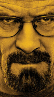 Walter White Close-Up Dramatic Portrait Mobile Wallpaper