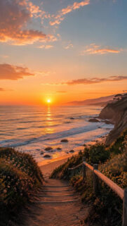 Leo Zodiac Golden Sun Beach Aesthetic Spiritual Energy Wallpaper